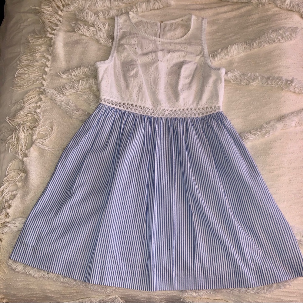 Seersucker Dress